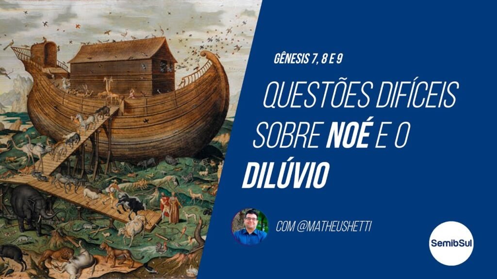 biblia diluvio global ou local